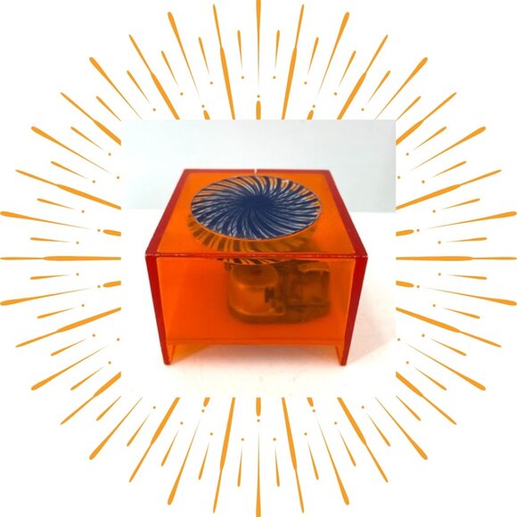 Mid Century Modern Swirling Music Box - Picture 1 of 5